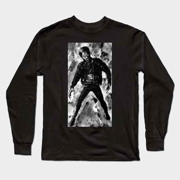 Evil Ed Angry Long Sleeve T-Shirt by DougSQ